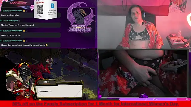 Rae-Suon online show from 03-09-25, 06:28