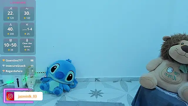 kithana jazmin online show from 11-21-25, 02:05