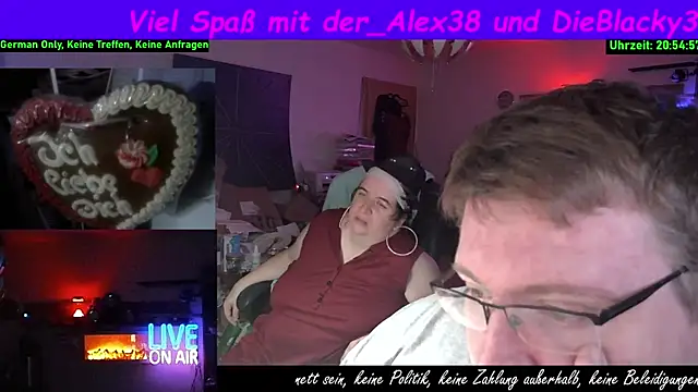 der alex38 online show from 10-18-25, 06:54