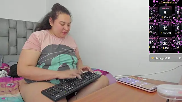 Snapshot of cutiepeach chatting on 12-13-24, 05:27 cutiepeach online show from 12-13-24, 05:27