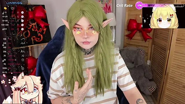 Snapshot of mekurisu chatting on 02-22-26, 05:10 mekurisu online show from 02-22-26, 05:10