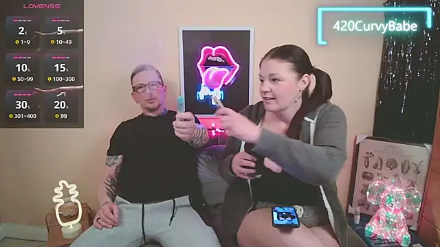 Snapshot of 420Curvybabe chatting on 01-19-25, 09:45 420Curvybabe online show from 01-19-25, 09:45