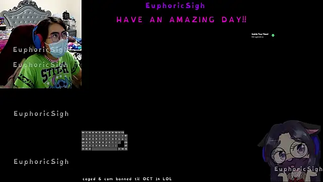 EuphoricSigh online show from 07-14-26, 04:39
