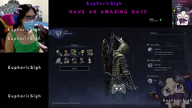 EuphoricSigh online show from 02-19-26, 07:44