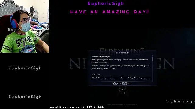 EuphoricSigh online show from 07-13-26, 03:06