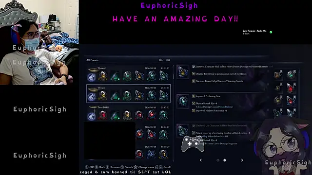 EuphoricSigh online show from 06-04-26, 10:36