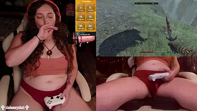 ziahoneyzlutt online show from 11-19-25, 02:00