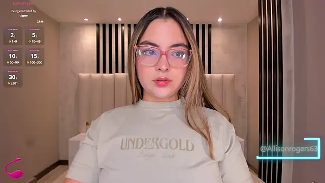 Snapshot of AllisonRogersX chatting on 07-12-26, 11:55 AllisonRogersX online show from 07-12-26, 11:55