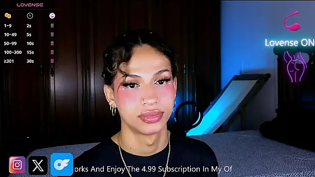 Snapshot of Abby_bella09 chatting on 10-19-25, 08:06 Abby bella09 online show from 10-19-25, 08:06