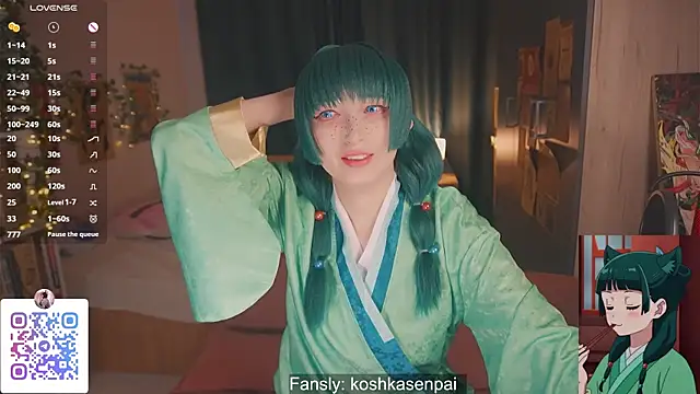 koshkasenpai online show from 09-21-25, 11:15