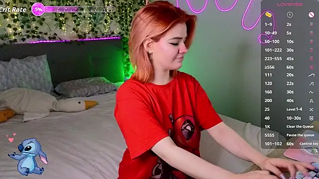 RedVelveten online show from 05-19-26, 07:54