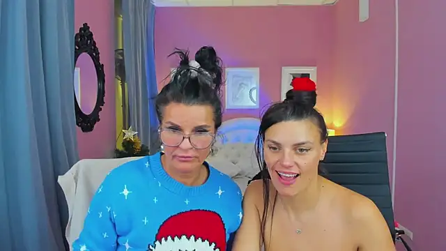 EricaAndPenelopa online show from 12-15-24, 05:34