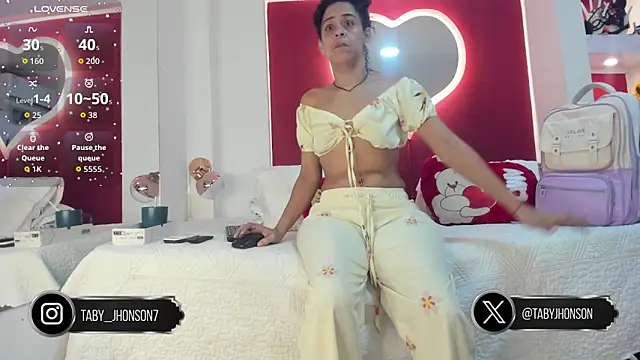 TabyJhonson online show from 02-13-26, 01:00