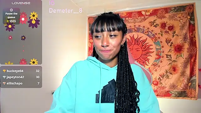 Snapshot of Demeter__ chatting on 02-19-25, 02:01 Demeter   online show from 02-19-25, 02:01