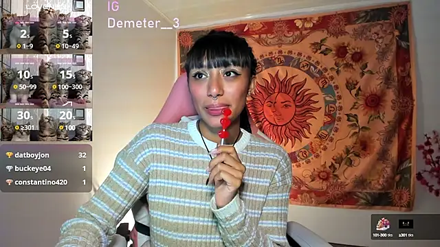 Snapshot of Demeter__ chatting on 02-12-25, 11:30 Demeter   online show from 02-12-25, 11:30