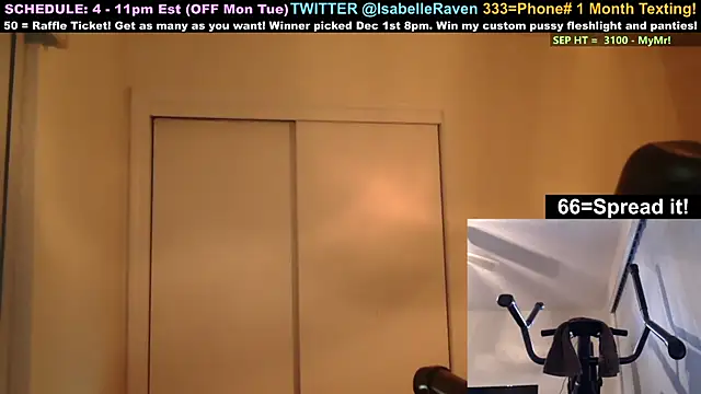 IsabelleRaven online show from 09-20-25, 11:43