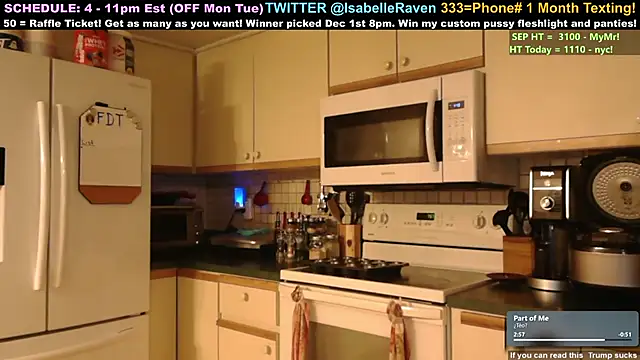 IsabelleRaven online show from 09-19-25, 12:03