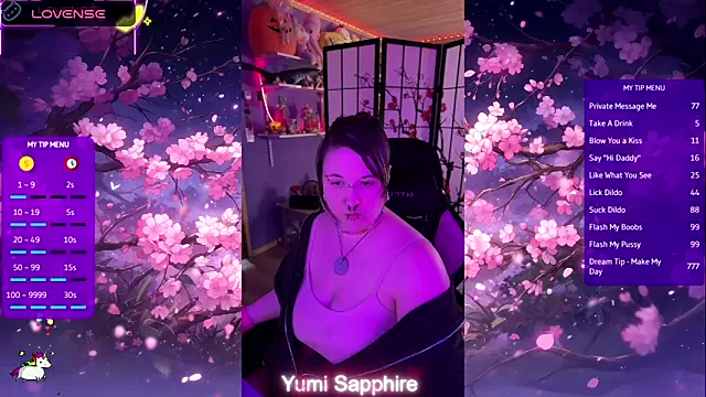 yumi sapphire online show from 04-15-26, 05:39