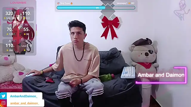 Ambar and daimon  online show from 04-15-26, 05:02