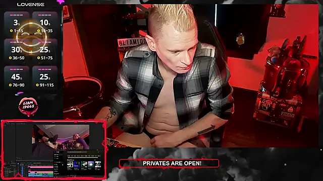 LiamIdols online show from 01-23-25, 03:22