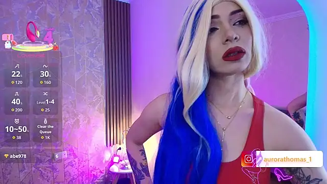 Aurora thomas  1 online show from 04-03-26, 10:05