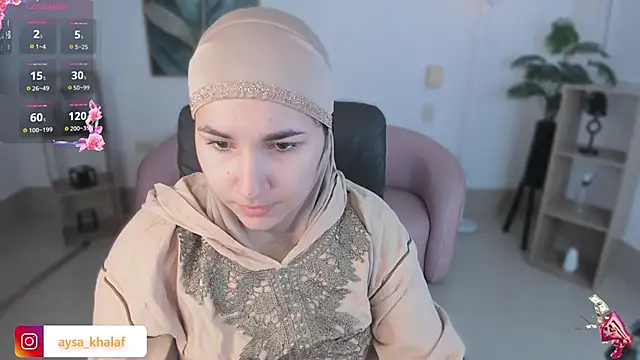 Snapshot of Ayha_khalaf chatting on 11-11-25, 01:00 Ayha khalaf online show from 11-11-25, 01:00