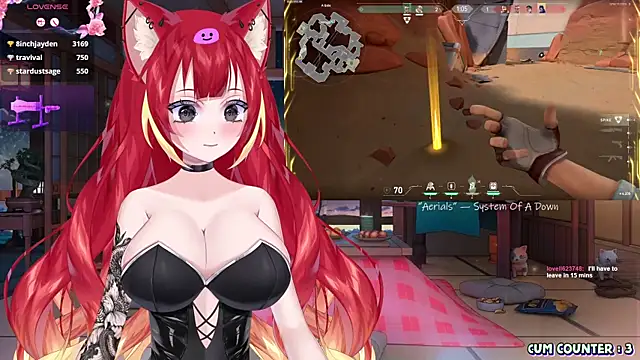 Snapshot of LewdKira_VT chatting on 03-18-25, 10:17 LewdKira VT online show from 03-18-25, 10:17