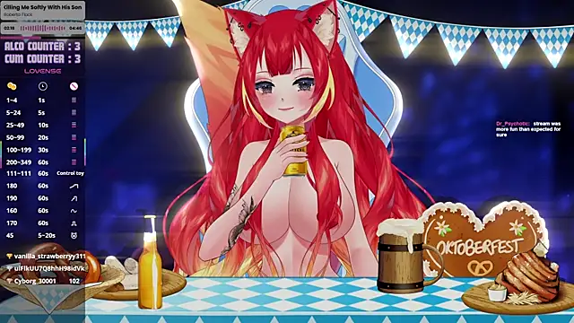 Snapshot of LewdKira_VT chatting on 10-03-25, 02:07 LewdKira VT online show from 10-03-25, 02:07