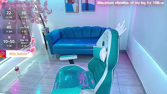 Milu ballmer online show from 01-09-26, 07:21