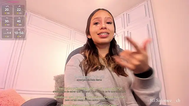 Salome  evans online show from 12-18-25, 01:59