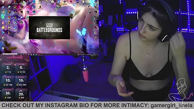 Gamergirl-Linela online show from 09-25-25, 07:09