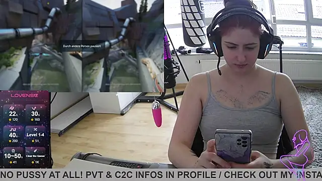 Gamergirl-Linela online show from 03-13-25, 10:26