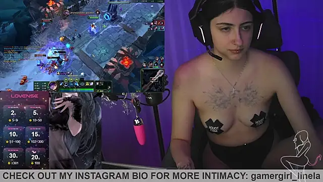 Gamergirl-Linela online show from 01-08-26, 04:24