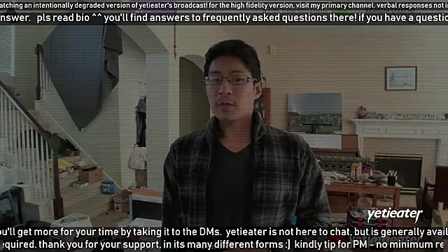 Snapshot of yetieater chatting on 02-13-25, 08:24 yetieater online show from 02-13-25, 08:24