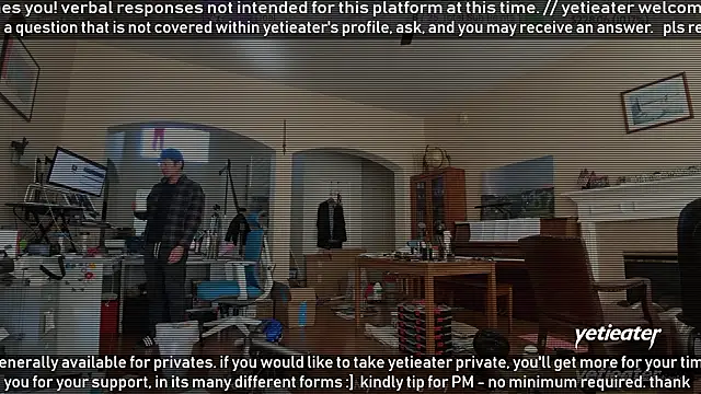Snapshot of yetieater chatting on 01-31-26, 07:12 yetieater online show from 01-31-26, 07:12