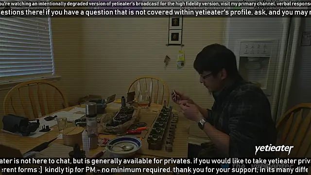 Snapshot of yetieater chatting on 01-11-25, 10:29 yetieater online show from 01-11-25, 10:29