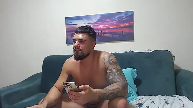 Tiberius hunk online show from 10-13-25, 06:53