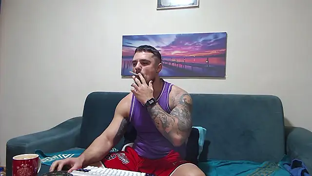 Tiberius hunk online show from 01-10-26, 05:36