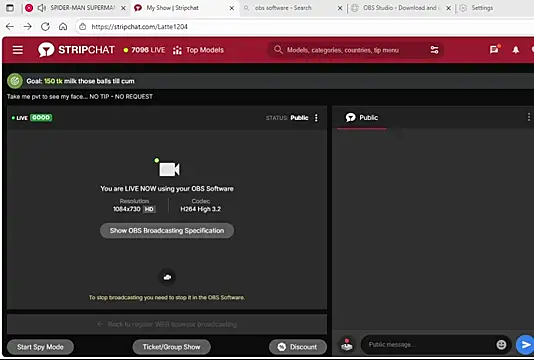 Latte1204 online show from 10-18-25, 10:39