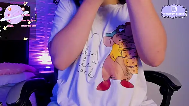 Melody Black  online show from 11-17-25, 08:46