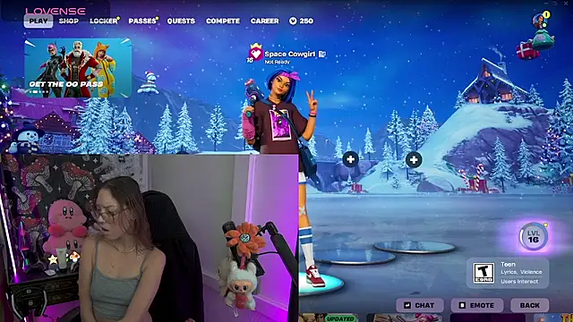 SpaceCowWhore online show from 01-06-26, 04:55