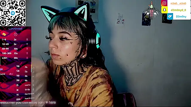 d3m0ny0 0 online show from 03-24-26, 07:08