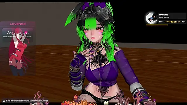 Bowsette Cami online show from 10-23-25, 03:21