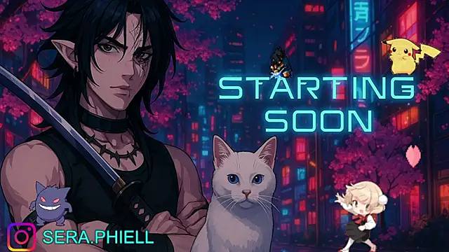 Seraphiell online show from 10-02-25, 01:09