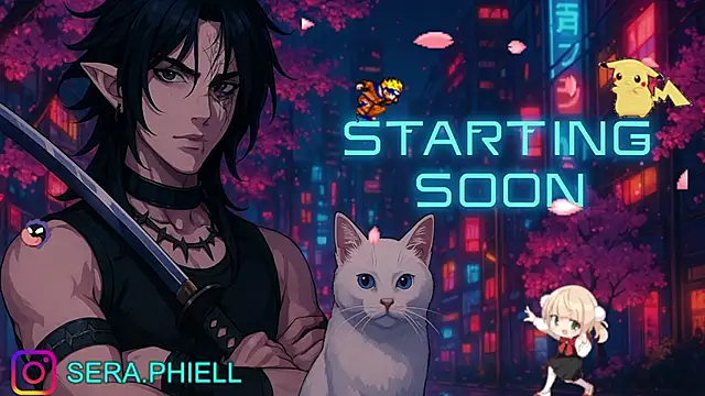 Seraphiell online show from 12-16-25, 01:10