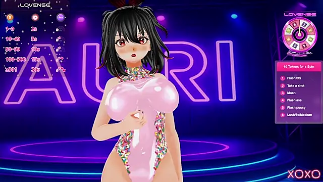 Auri Hikaru online show from 11-04-25, 01:15