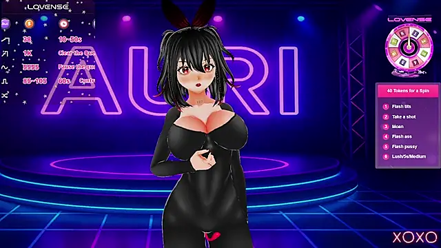 Auri Hikaru online show from 09-12-25, 10:09