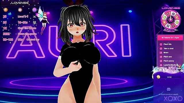 Auri Hikaru online show from 03-25-26, 01:54