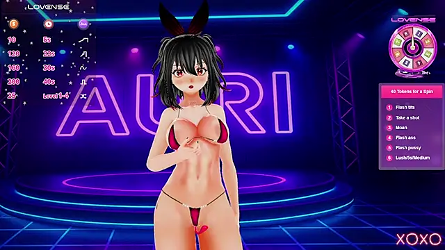 Auri Hikaru online show from 11-26-25, 04:29