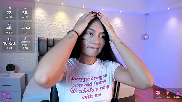 Snapshot of AidaJones chatting on 03-23-26, 12:27 AidaJones online show from 03-23-26, 12:27